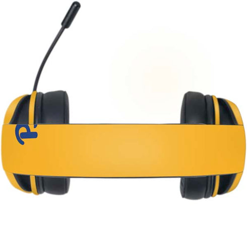 University of Pittsburgh Pitt Panthers Yellow Razer Kraken X Skin